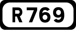 R769 road shield}}