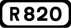 R820 road shield}}