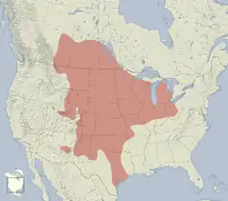 Map of range