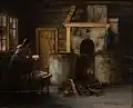 "In the laundry room" (Pesutuvassa), 1861
