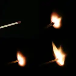 Ignition of a match