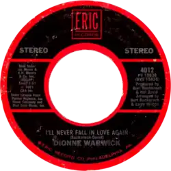 vinyl side label
