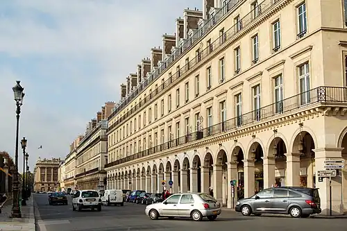 The Rue de Rivoli by Charles Percier and Pierre-Françoid-Léonard Fontaine (1801–1835)