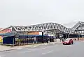 Access to Luiz Bortolosso Metropolitan Terminal in Avenida dos Autonomistas, in the border between Osasco and Carapicuíba