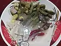 Ingredients for making traditional Meitei food, Eromba