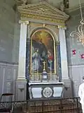Interior of the chapel.