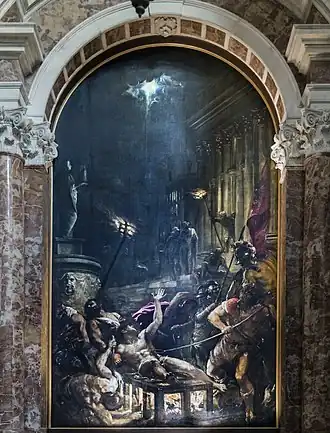 The Martyrdom of St Lawrence - Titian