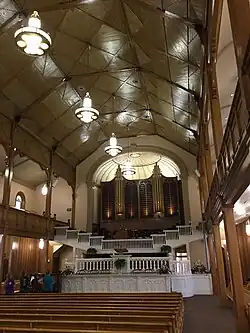 Interior of the tabernacle