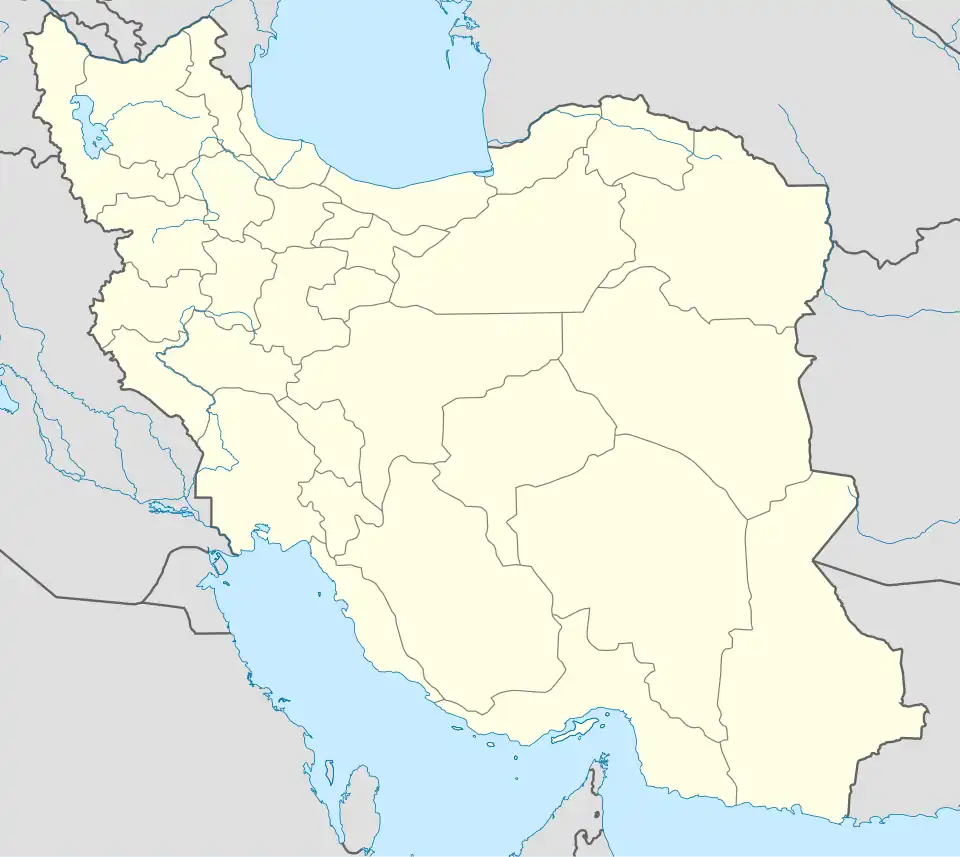 Chapel of Chupan is located in Iran
