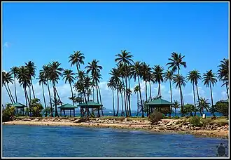 Recreational park at Isla de Cabras