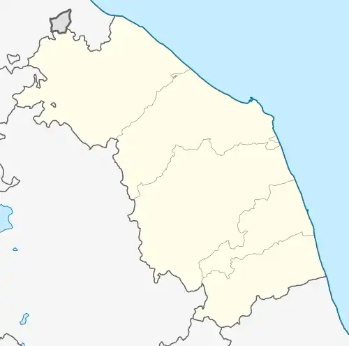 Corinaldo is located in Marche