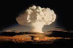 Mike mushroom cloud