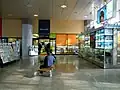Part of the station concourse.