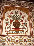 Fresco in vestibule of tomb chamber