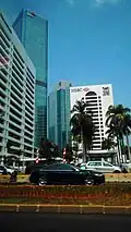Building hosting the embassy in Jakarta