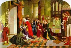 The Renunciation of St Elizabeth of Hungary (1850)