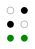 ⠮ (braille pattern dots-2346)