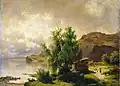 Fra Holsfjorden, Ringerike (1856)
