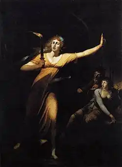 Lady Macbeth Walking in her Sleep by Henry Fuseli