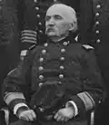 Irwin aboard USS&nbsp;Lancaster at Yokohama, Japan in 1893.