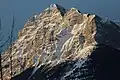 Mount Kidd close-up of East Face