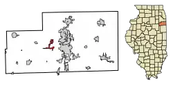 Location of Limestone in Illinois