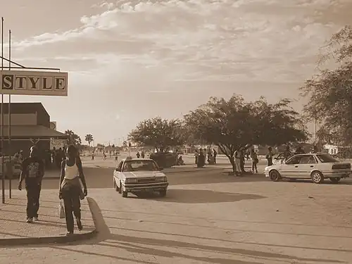 " Scene at Kamunhu, one of the main shopping centres during the 20th century. In the 21st century a lot has changed".- Kudakwashe L Kaseke and Snr Rodney Mubvakure