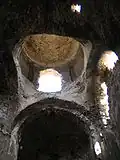 Drum of the church and its supporting vaults