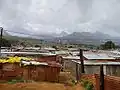 Shacks in Kayamandi, South Africa