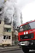 Saltivka after russian shelling in March 2022