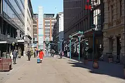 Kluuvikatu, another pedestrian street
