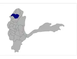 Kuf Ab & Khwahan in Badakhshan map