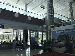 Terminal interior