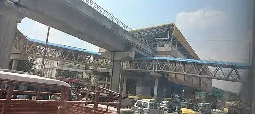 This metro station on U/C as of September 2023