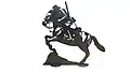WA 10th Light Horse Regiment Memorial was custom designed by our team. The horse is made from corten steel standing 3.5 metres high.