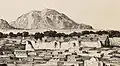 Konya citadel in 1838 (from the east)