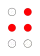 ⠚ (braille pattern dots-245)