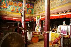 Paintings in the Korzok Monastery