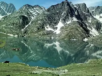 View of Krishansar lake