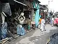 A general view of Banamali Sarkar Street