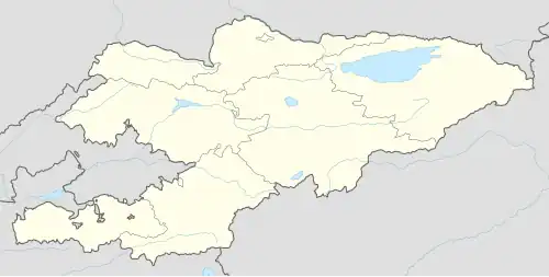 Batken is located in Kyrgyzstan