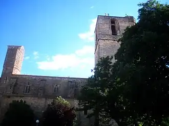 The church in Lézignan-Corbières