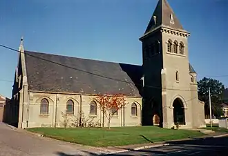 The church of Frières-Faillouël