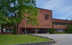 The municipal building in the village.
