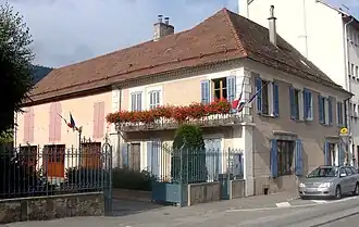 Town hall and post office