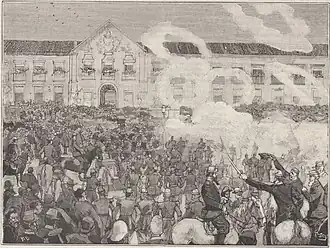 Proclamation of the Republic in Brazil, published in Le Monde Illustré, nº 1.708, 21/12/1889.