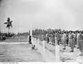 The opening ceremony on 28 December 1945.