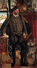 Ladislaus or Laßla von Fraunberg by Hans Muelich, 1557