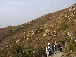 Walking the trail between Sok Kwu Wan and Yung Shue Wan