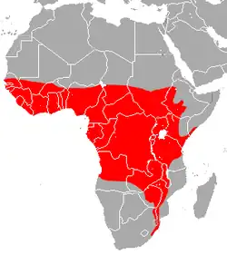 Map of range